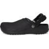 Crocs Unisex-Adult Classic Crafted Canvas Clogs for Men and Women(Black Suede)