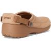 Crocs Unisex-Adult Classic Crafted Canvas Clogs for Men and Women(Milk Chocolate Suede)