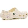 Crocs Unisex-Child Classic Graphic Clog(Summit White/Multi Glow)