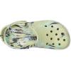 Crocs Unisex-Child Classic Watercolor Marbled Clog K(Frothy Green/Multi)