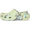 Crocs Unisex-Child Classic Watercolor Marbled Clog K(Frothy Green/Multi)