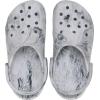 Crocs Unisex-Child Classic Watercolor Marbled Clog K(Grey)
