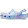 Crocs Unisex-Child Classic Watercolor Marbled Clog K(Moon Jelly/Multi)