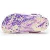 Crocs Unisex-Child Classic Watercolor Marbled Clog K(Purple/Multi Glow)