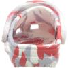 Crocs Unisex-Child Classic Watercolor Marbled Clog K(White/Flame)