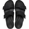 Crocs Women’s Brooklyn Buckle Low Sandals(Black)