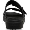 Crocs Women’s Brooklyn Buckle Low Sandals(Black)
