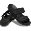 Crocs Women’s Brooklyn Buckle Low Sandals(Black)