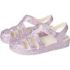 Crocs Kids’ Classic Fisherman Sandals(Chalk Glitter)