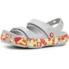 Crocs Kids’ Crocband Cruiser Sandals(Atmosphere/Flame)