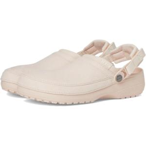 Crocs Unisex-Adult Classic Crafted Canvas Clogs for Men and Women(Quartz Suede)
