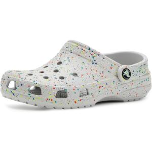 Crocs Unisex-Child Classic Graphic Clog(Atmosphere/Multi Glow)