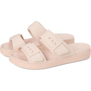 Crocs Women’s Brooklyn Buckle Low Sandals(Quartz)