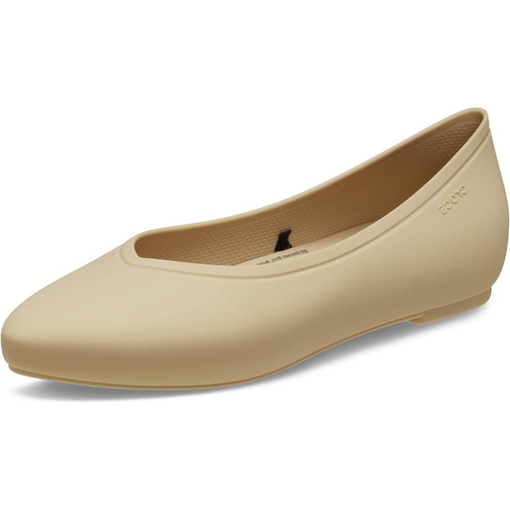 image:imageCrocs Womens On The Clock Work FlatsChai