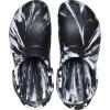 Crocs Unisex-Adult Bistro Clogs, Slip Resistant Work Shoes(Black/White)