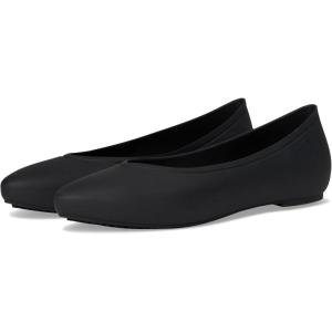 Crocs Women’s On The Clock Work Flats(Black)