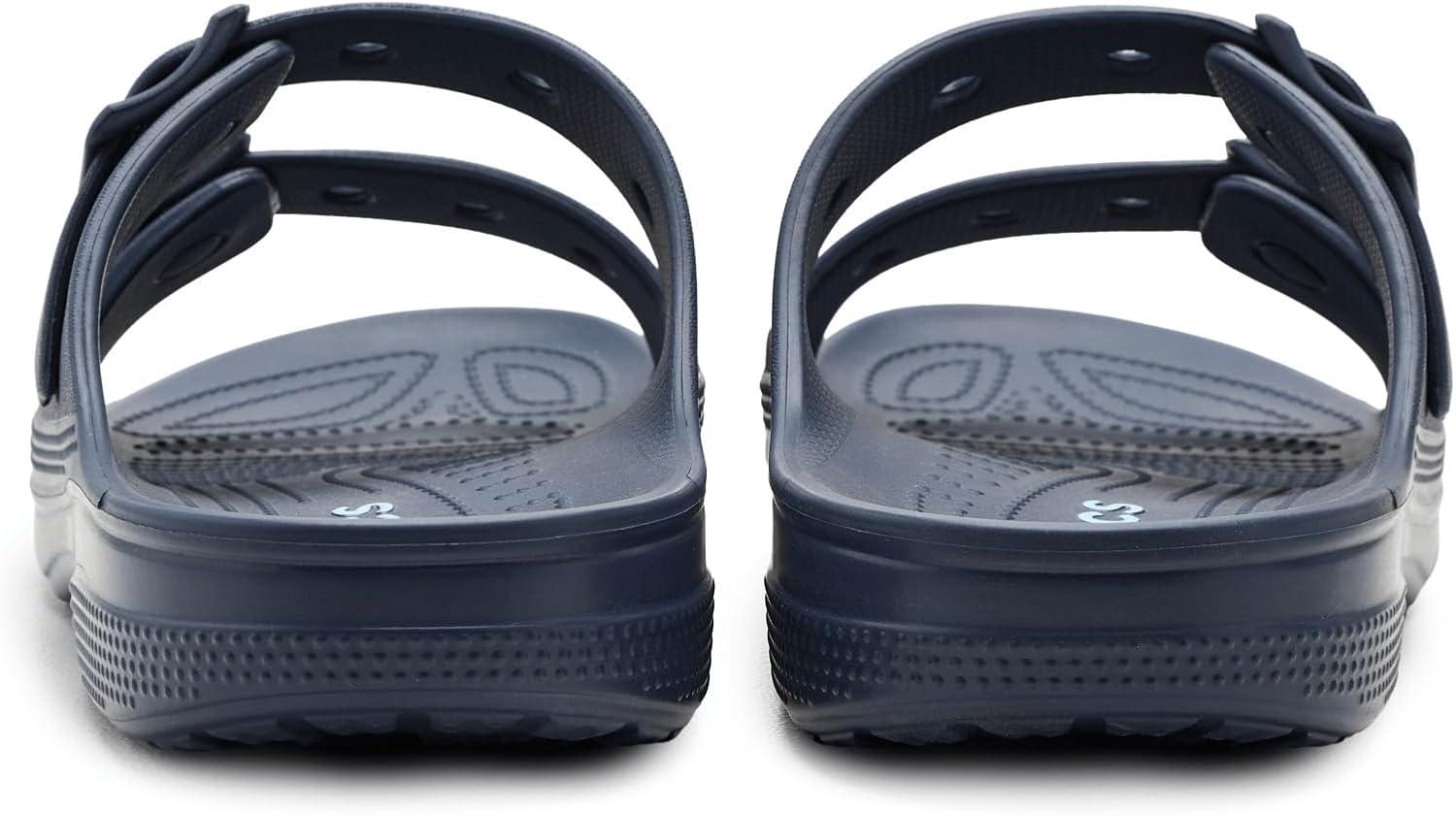 image:imageCrocs mens Classic Saturday Sandals SlidesNavy