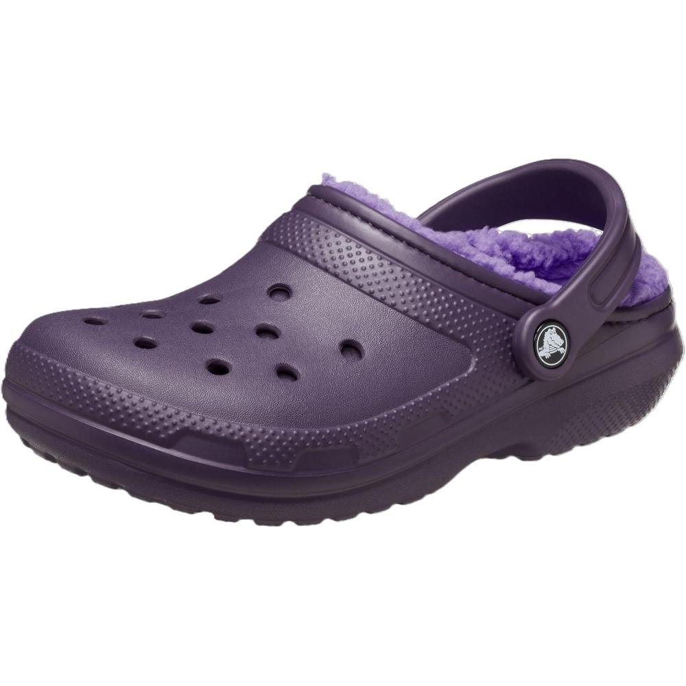 image:imageCrocs UnisexAdult Classic Lined ClogDark Iris