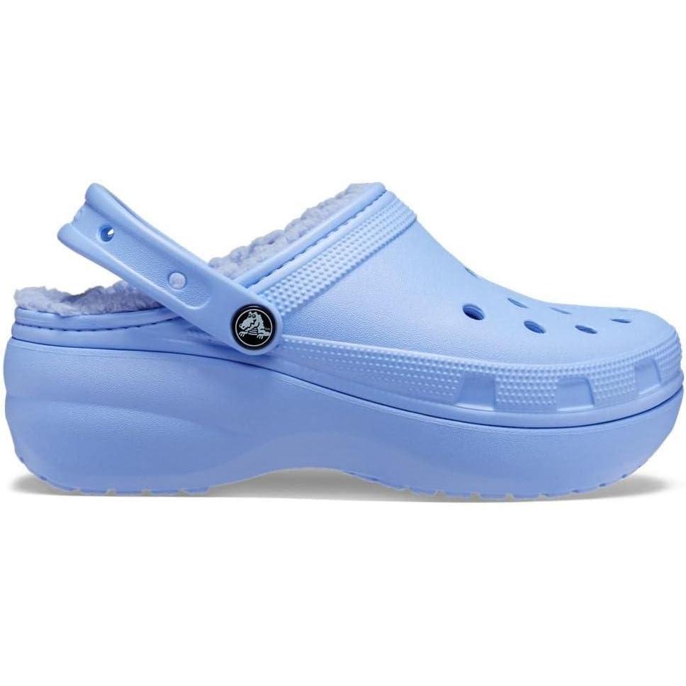 image:imageCrocs Womens Classic Lined Platform ClogsMoon Jelly