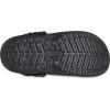 Crocs Unisex-Adult Classic Lined Clog(Black/Red)