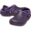 Crocs Unisex-Adult Classic Lined Clog(Dark Iris)