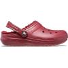 Crocs Unisex-Adult Classic Lined Clog(Garnet)