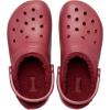 Crocs Unisex-Adult Classic Lined Clog(Garnet)