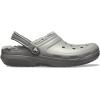 Crocs Unisex-Adult Classic Lined Clog(Slate Grey/Smoke)
