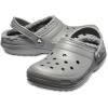 Crocs Unisex-Adult Classic Lined Clog(Slate Grey/Smoke)