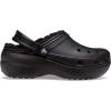 Crocs Women’s Classic Lined Platform Clogs(Black)