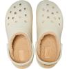 Crocs Women’s Classic Lined Platform Clogs(Bone)