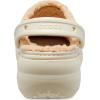 Crocs Women’s Classic Lined Platform Clogs(Bone)