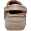 Crocs Women’s Classic Lined Platform Clogs(Mushroom)