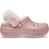 Crocs Women’s Classic Lined Platform Clogs(Quartz Glitter)