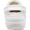 Crocs Women’s Classic Lined Platform Clogs(White)