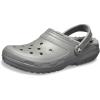 Crocs Unisex-Adult Classic Lined Clog(Slate Grey/Smoke)