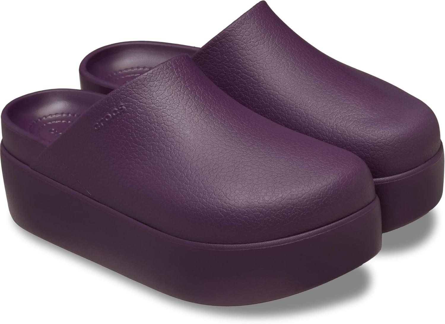 image:imageCrocs Womens Dylan Platform ClogPlush Plum