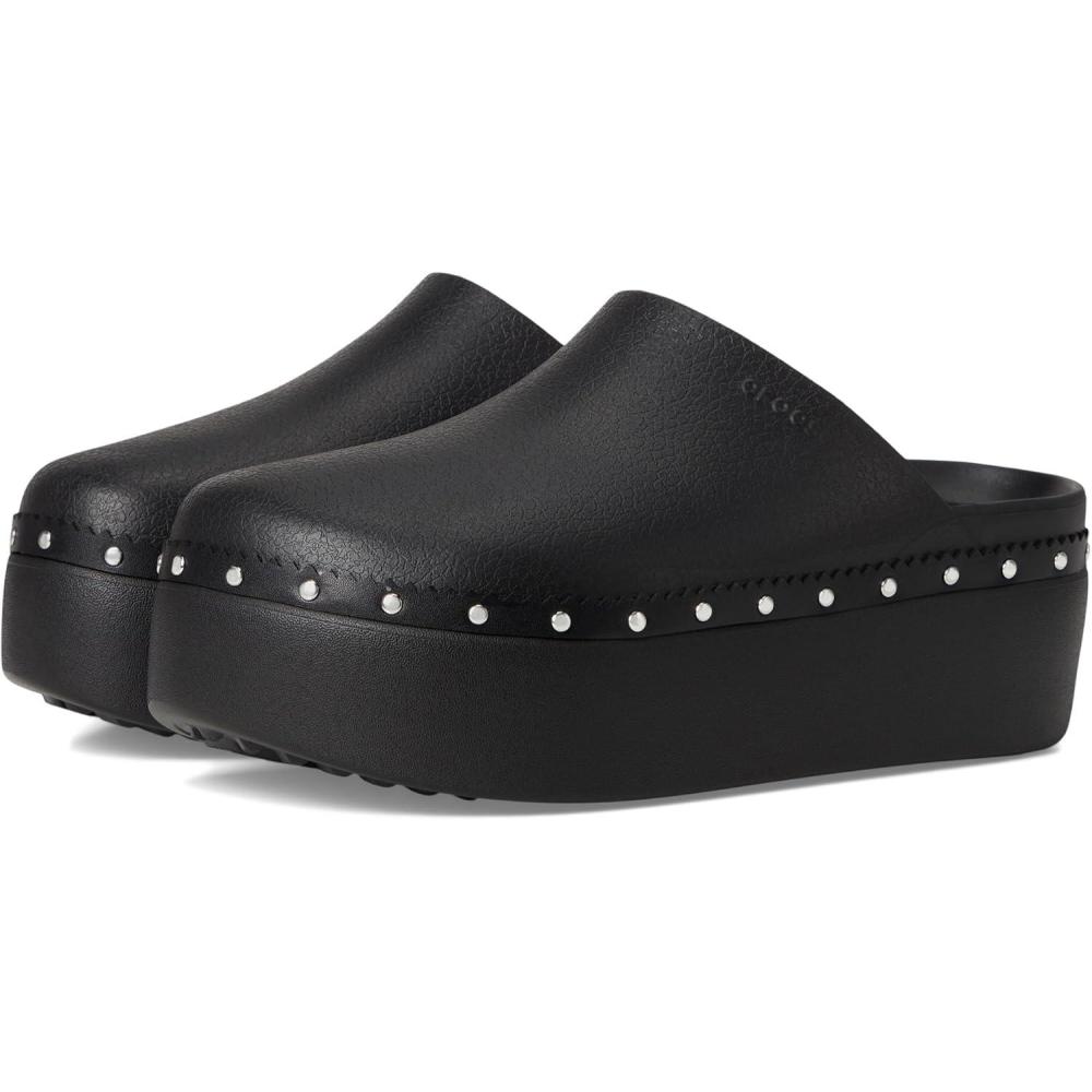 image:imageCrocs Womens Dylan Platform ClogBlack Studded
