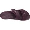 Crocs Women’s Brooklyn Buckle Low Wedges(Plush Plum)