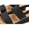 Crocs Women’s Brooklyn Cork Low Wedge(Black/Cashew)