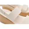 Crocs womens Brooklyn Sky Sandals, Wedge Sandals(Frappe/Cashew)