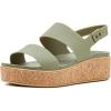 Crocs Women’s Brooklyn Cork Low Wedge(Cargo)