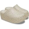 Crocs Women’s Dylan Platform Clog(Almond Tint/Leopard)