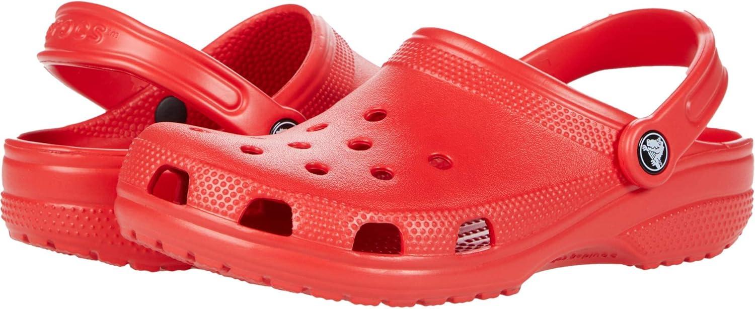 image:imageCrocs Boys Classic Graphic Monster Print ClogsFlame