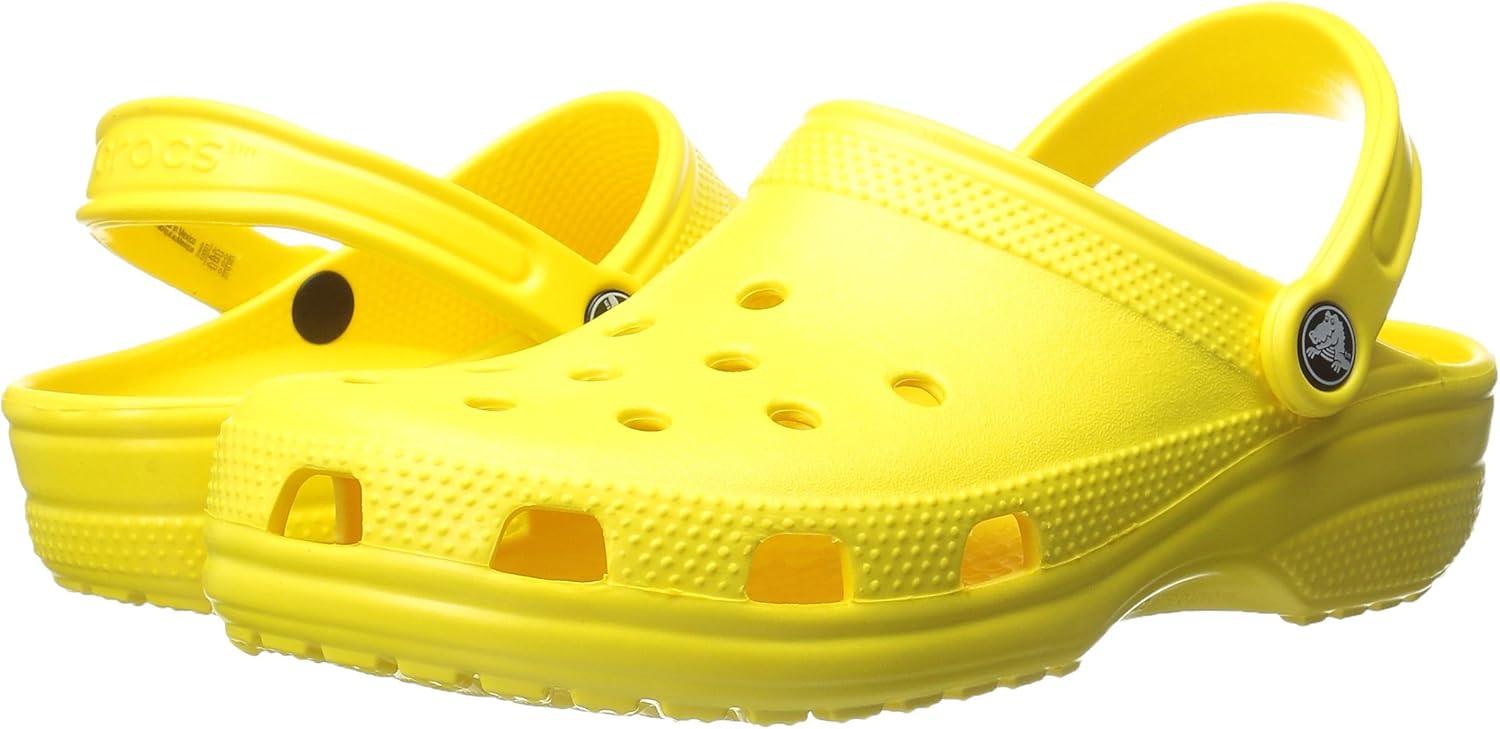 image:imageCrocs Boys Classic Graphic Monster Print ClogsLemon