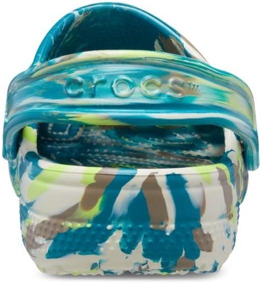 image:imageCrocs Boys Classic Graphic Monster Print ClogsLimeade Multi