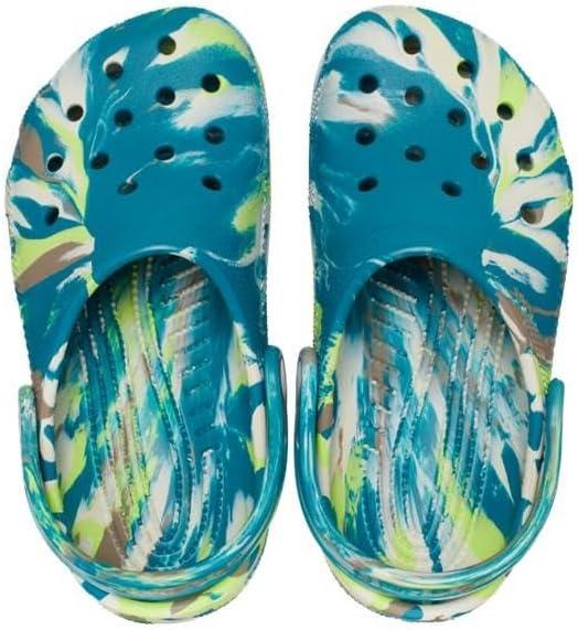 image:imageCrocs Boys Classic Graphic Monster Print ClogsLimeade Multi