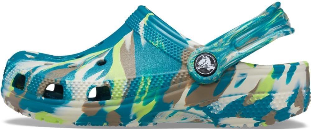 image:imageCrocs Boys Classic Graphic Monster Print ClogsLimeade Multi