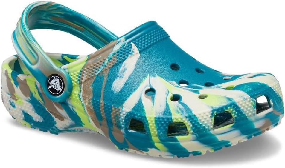 image:imageCrocs Boys Classic Graphic Monster Print ClogsLimeade Multi