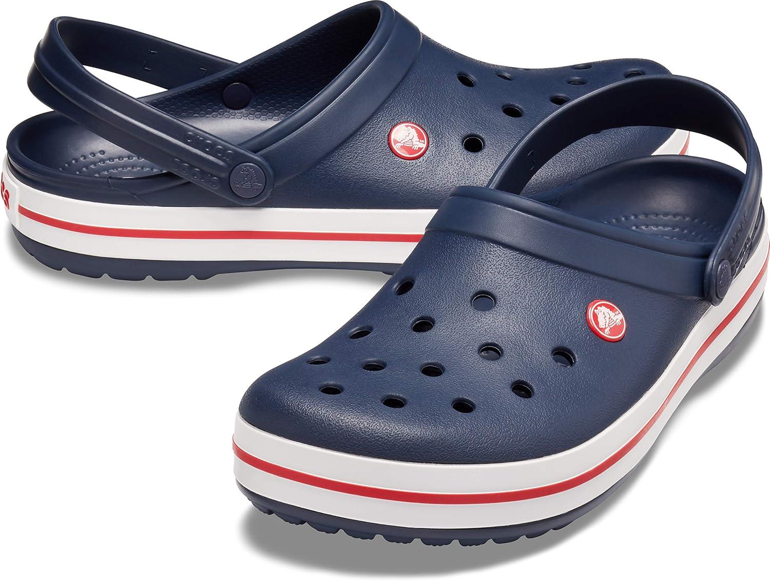 image:imageCrocs Boys Classic Graphic Monster Print ClogsNavy